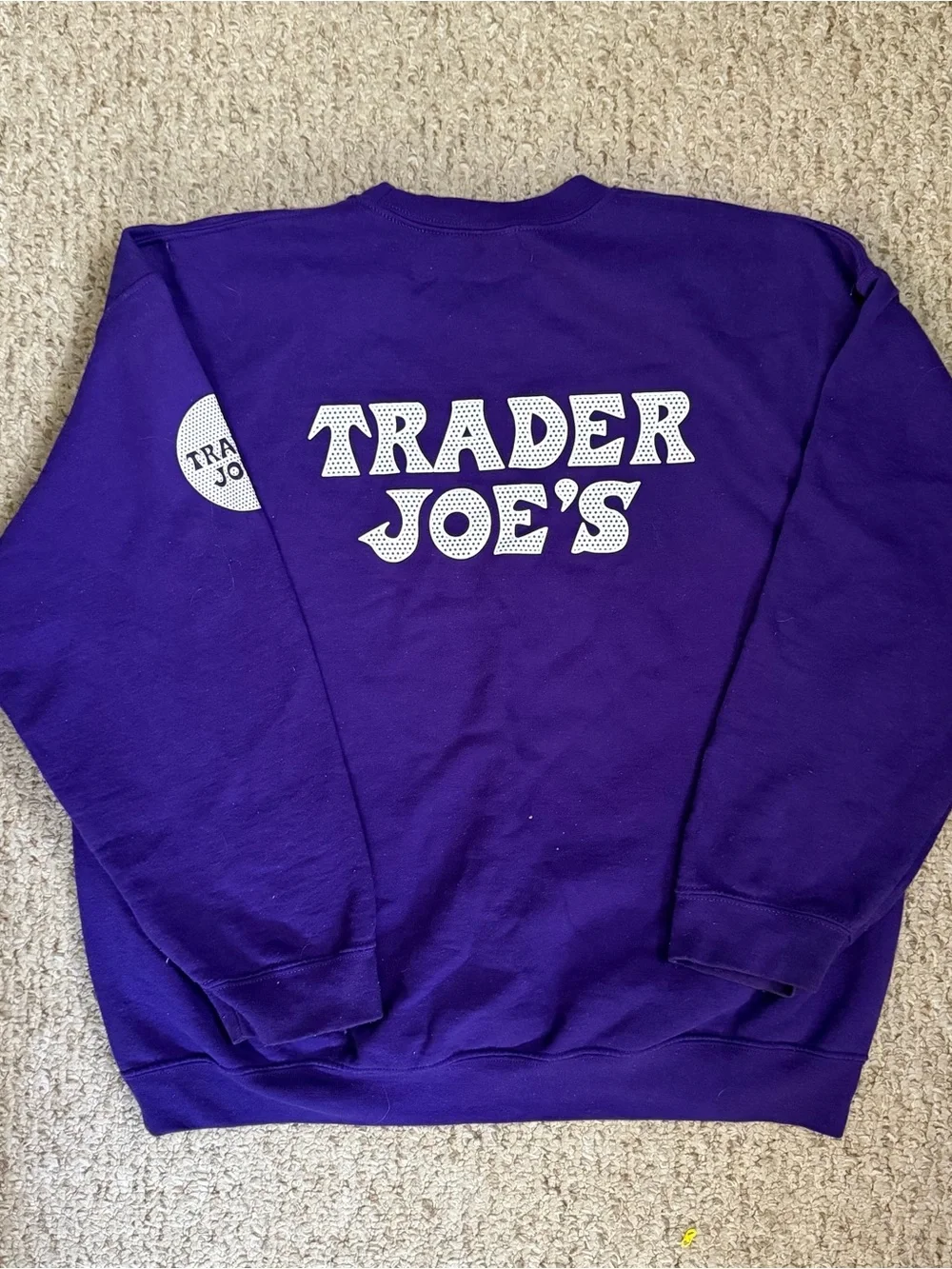 Trader Joe’s Crew Neck Sweater - purple